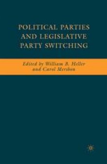Political Parties and Legislative Party Switching