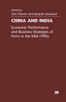 China and India: Economic Performance and Business Strategies of Firms in the Mid 1990s