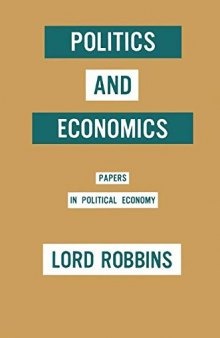 Politics and Economics: Papers in Political Economy