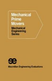 Mechanical Prime Movers