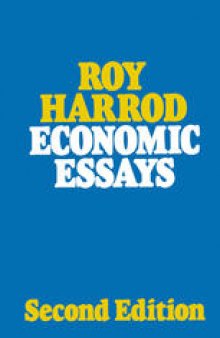 Economic Essays