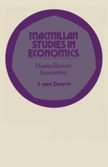 Disequilibrium Economics