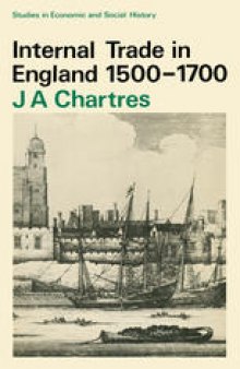 Internal Trade in England 1500–1700