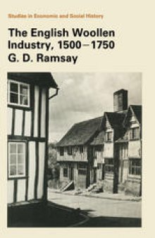 The English Woollen Industry 1500–1750