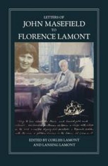 Letters of John Masefield to Florence Lamont