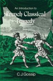 An Introduction to French Classical Tragedy