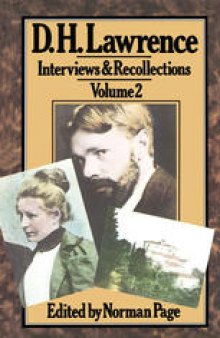 D. H. Lawrence: Interviews and Recollections, Volume 2