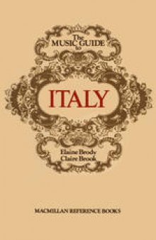 The Music Guide to Italy