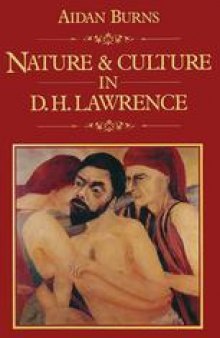 Nature and Culture in D. H. Lawrence