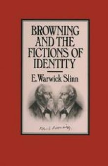 Browning and the Fictions of Identity