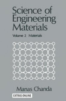 Science of Engineering Materials: Volume 2 Materials