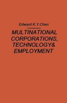 Multinational Corporations, Technology and Employment
