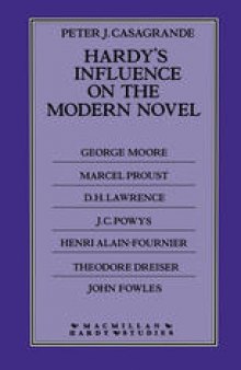 Hardy’s Influence on the Modern Novel