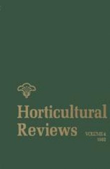 Horticultural Reviews: Volume 4