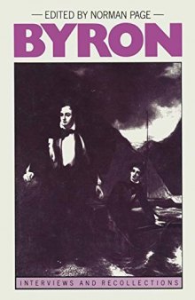 Byron: Interviews and Recollections