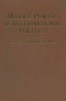 Middle Powers in International Politics