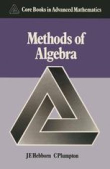 Methods of Algebra