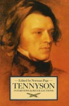 Tennyson: Interviews and Recollections