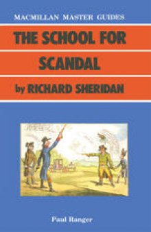The School for Scandal by Richard Sheridan