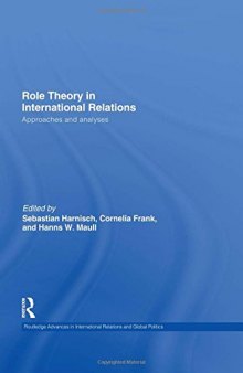 Role Theory in International Relations: Approaches and Analyses