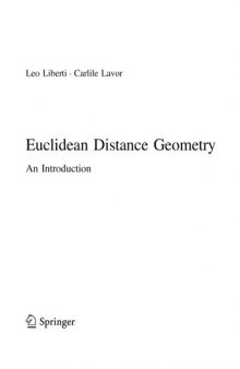 Euclidean Distance Geometry. An Introduction