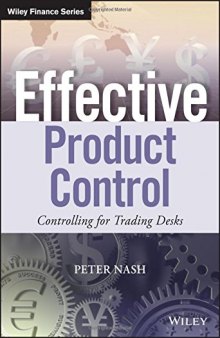 Effective product control : controlling for trading desks