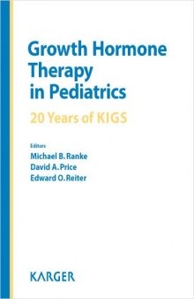 Growth Hormone Therapy in Pediatrics - 20 Years of KIGS
