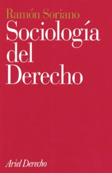 Sociología del derecho