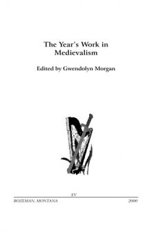 The Year’s Work in Medievalism