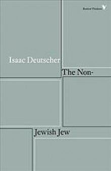 The non-Jewish Jew and other essays