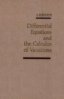 Differential equations and the calculus of variations