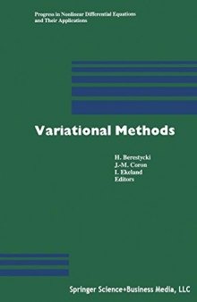 Variational Methods: Proceedings of a Conference Paris, June 1988