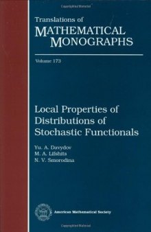 Local Properties of Distributions of Stochastic Functionals