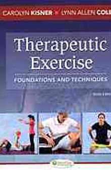 Therapeutic exercise. Foundations and techniques