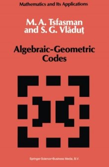 Algebraic-Geometric Codes