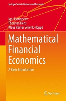 Mathematical Financial Economics: A Basic Introduction