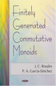 Finitely Generated Commutative Monoids