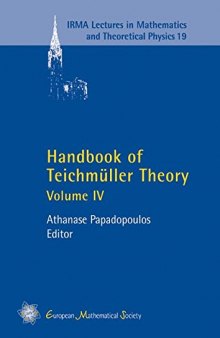 Handbook of Teichmuller theory, Vol.4