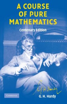 A Course of Pure Mathematics Centenary edition