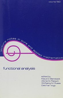 Functional analysis : proceedings of the Essen conference