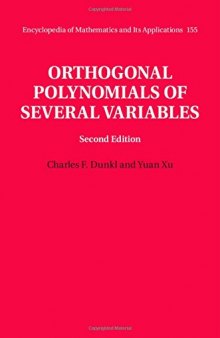 Orthogonal Polynomials of Several Variables