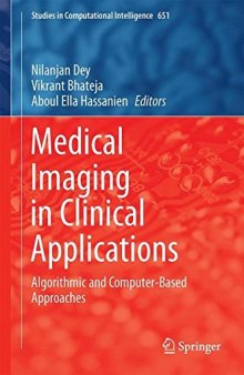 Medical Imaging in Clinical Applications: Algorithmic and Computer-Based Approaches