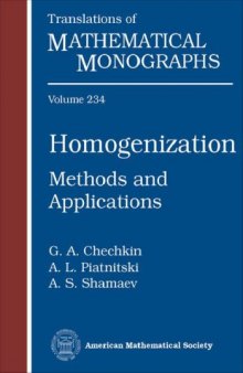 Homogenization. Methods and applications