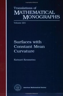 Surfaces With Constant Mean Curvature