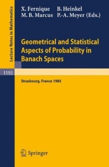 Probability on Banach Spaces