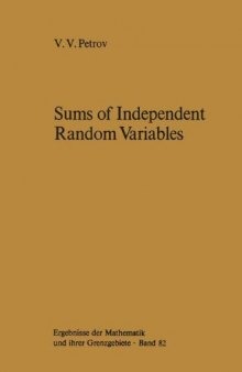 Sums ofi independent random variables