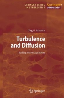Turbulence and Diffusion: Scaling Versus Equations