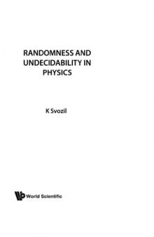 Randomness And Undecidability In Physics