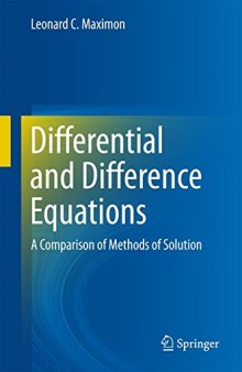 Differential and Difference Equations: A Comparison of Methods of Solution