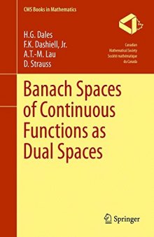 Banach Spaces of Continuous Functions as Dual Spaces